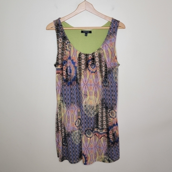 Hailey 23 | Tribal Print Tank Dress Size Large - Picture 1 of 4